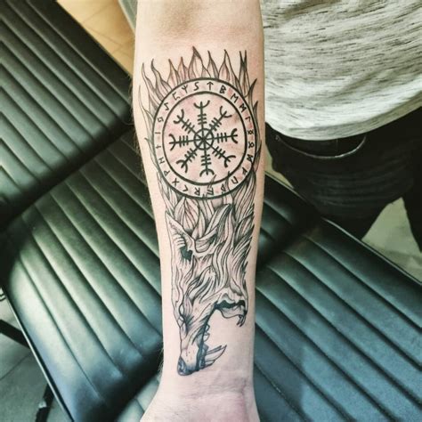 101 best Viking Fenrir Tattoo Ideas That Will Blow。